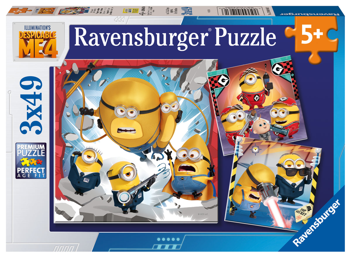 Ravensburger 3x49pc Jigsaw Puzzle Despicable Always