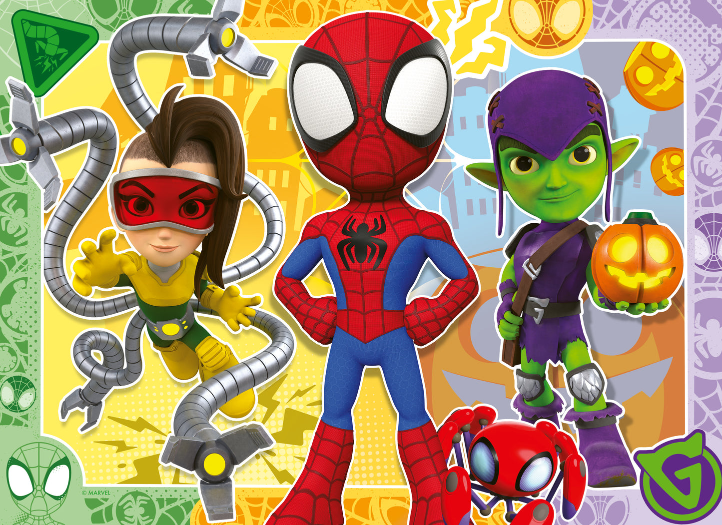 Ravensburger 4x42pc Jigsaw Puzzle Spidey's Team
