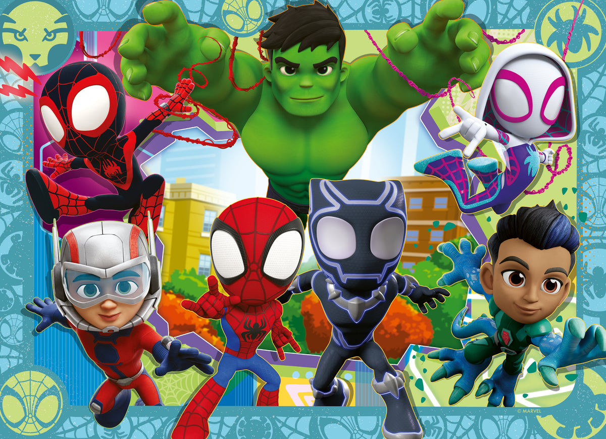 Ravensburger 4x42pc Jigsaw Puzzle Spidey's Team