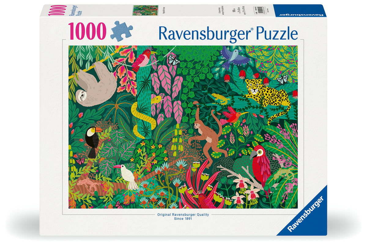 Ravensburger 1000pc Jigsaw Puzzle Magical Rain Forest