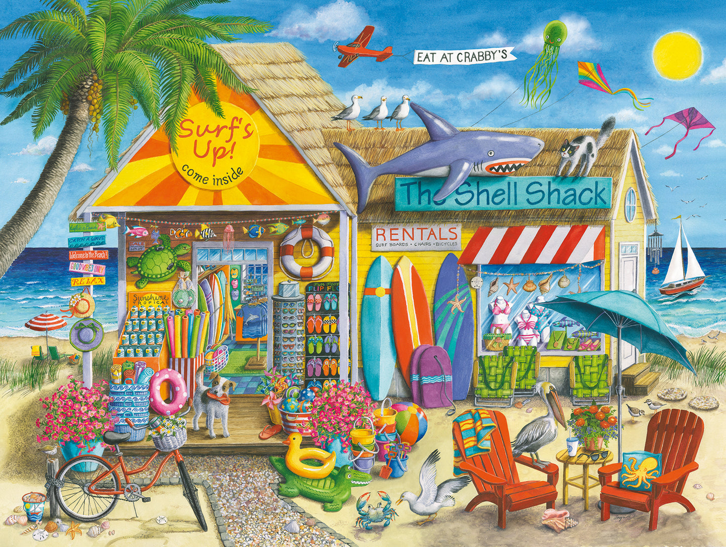 Ravensburger 1500pc Jigsaw Puzzle Surfs Up!