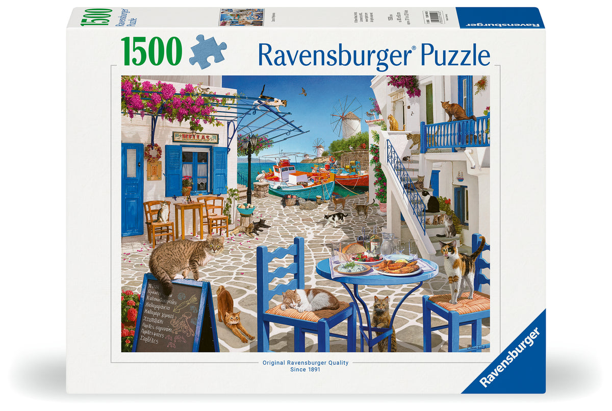 Ravensburger 1500pc Jigsaw Puzzle Cats Of Mykonos
