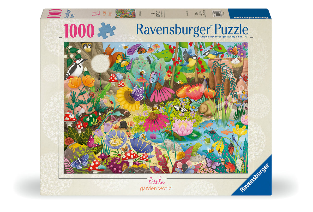 Ravensburger 1000pc Jigsaw Puzzle Little Garden World