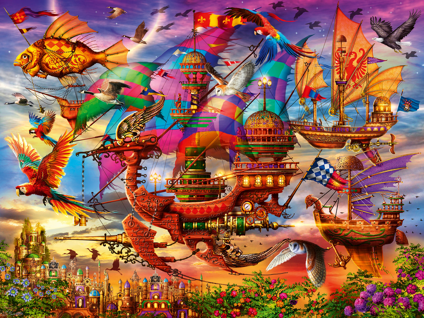 Ravensburger 1500pc Jigsaw Puzzle The Flight