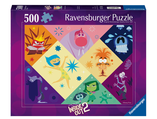 Ravensburger 500pc Jigsaw Puzzle Disney Inside Out 2 Puzzling Emotions
