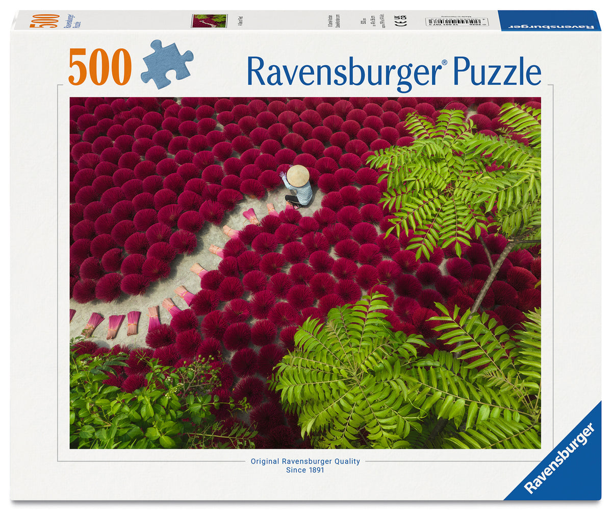 Ravensburger 500pc Jigsaw Puzzle A Sea Of Red
