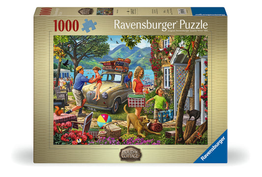 Ravensburger 1000pc Jigsaw Puzzle Holiday Cottage