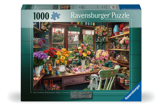 Ravensburger 1000pc Jigsaw Puzzle The Flower Arranger's Shed