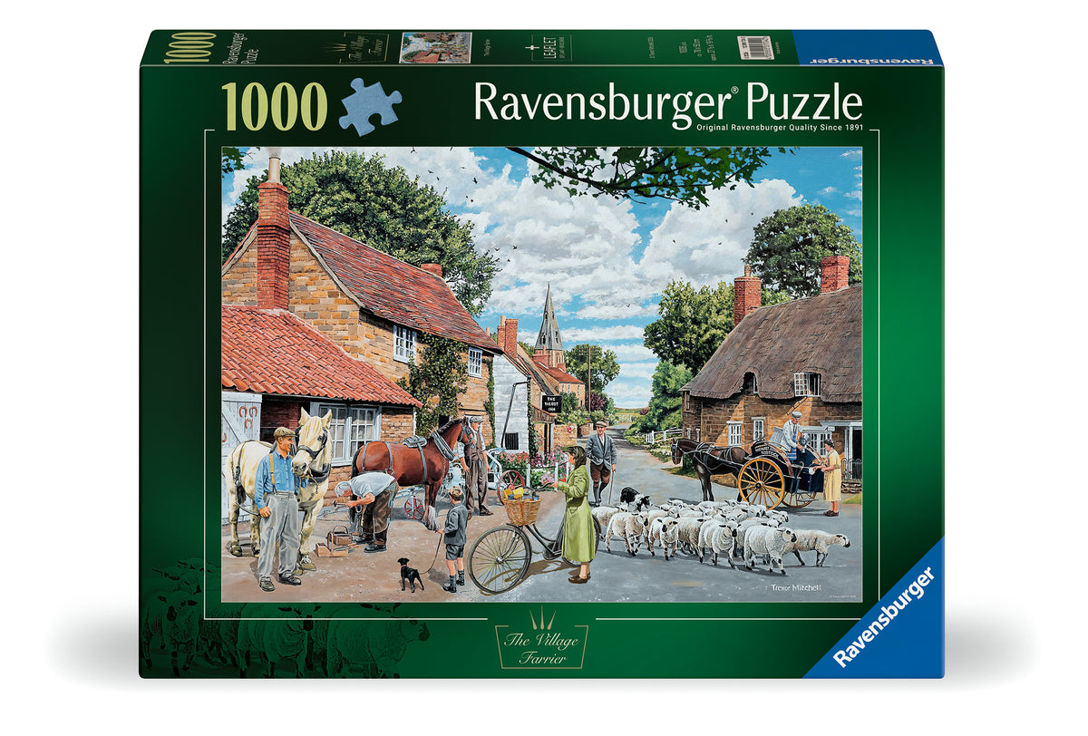 Ravensburger 1000pc Jigsaw Puzzle The Village Farrier