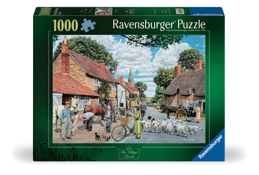 Ravensburger 1000pc Jigsaw Puzzle The Village Farrier
