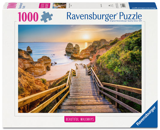 Ravensburger 1000pc Jigsaw Puzzle Stairway to Camilo Beach Algarve