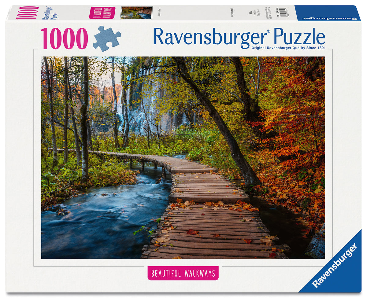 Ravensburger 1000pc Jigsaw Puzzle Autumnal Forest Path