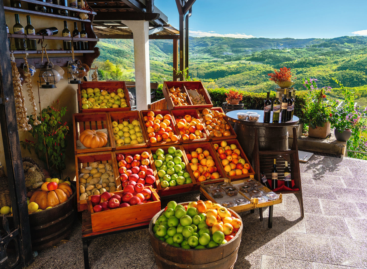 Ravensburger 500pc Jigsaw Puzzle Fruit and Vegetables Market Croatia