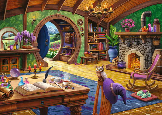 Ravensburger 1000pc Jigsaw Puzzle Charmed Cottage