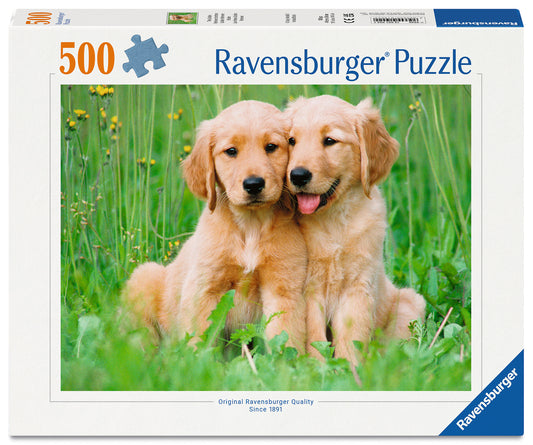 Ravensburger 500pc Jigsaw Puzzle The Golden Retriever Brothers