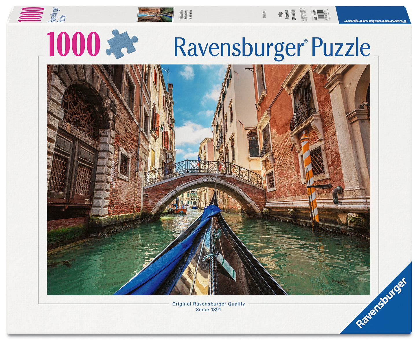 Ravensburger 1000pc Jigsaw Puzzle The Canals of Venice