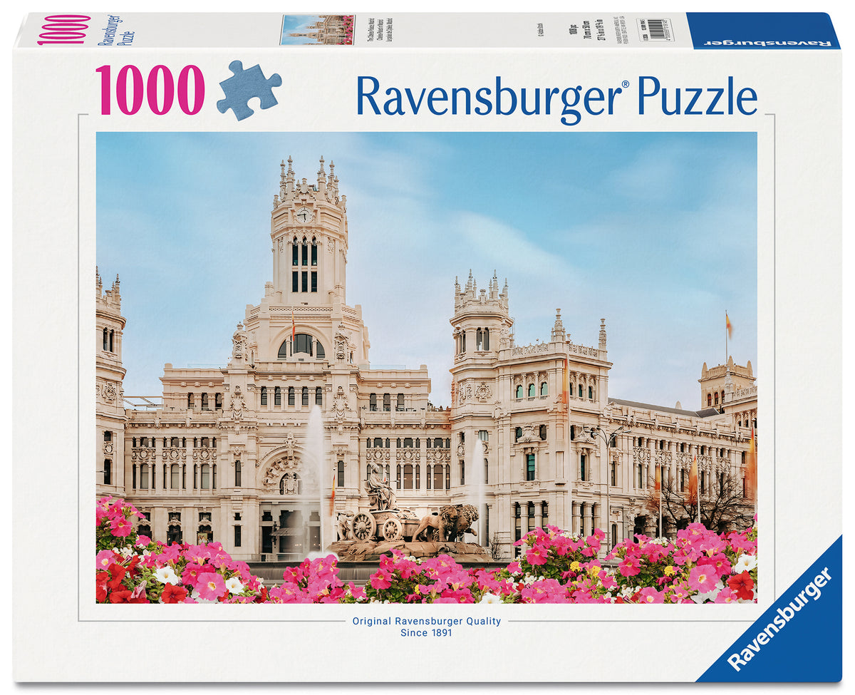 Ravensburger 1000pc Jigsaw Puzzle The Cibeles Palace Madrid