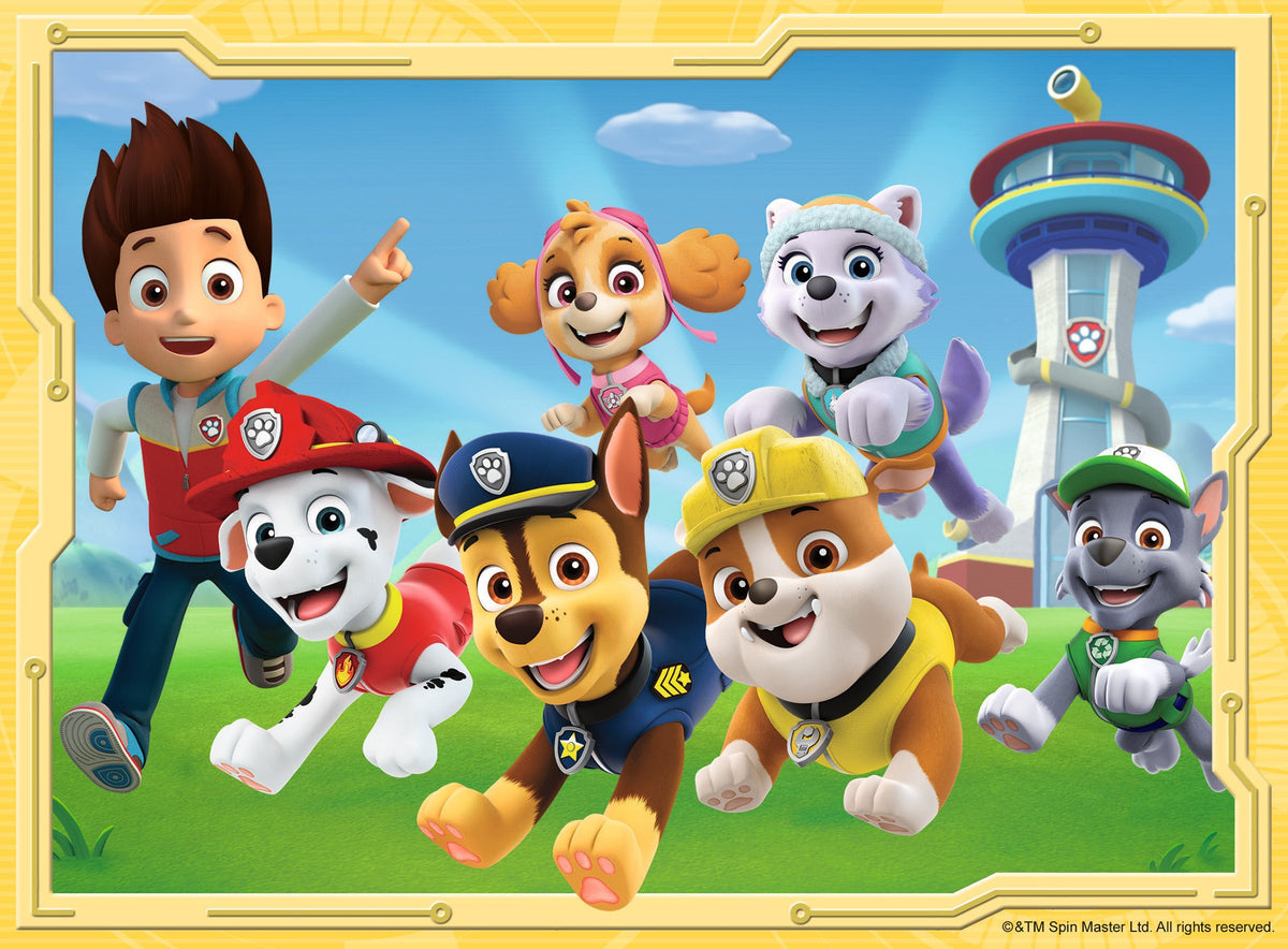 Ravensburger 4 in 1 12-24pc Jigsaw Puzzle Paw Patrol