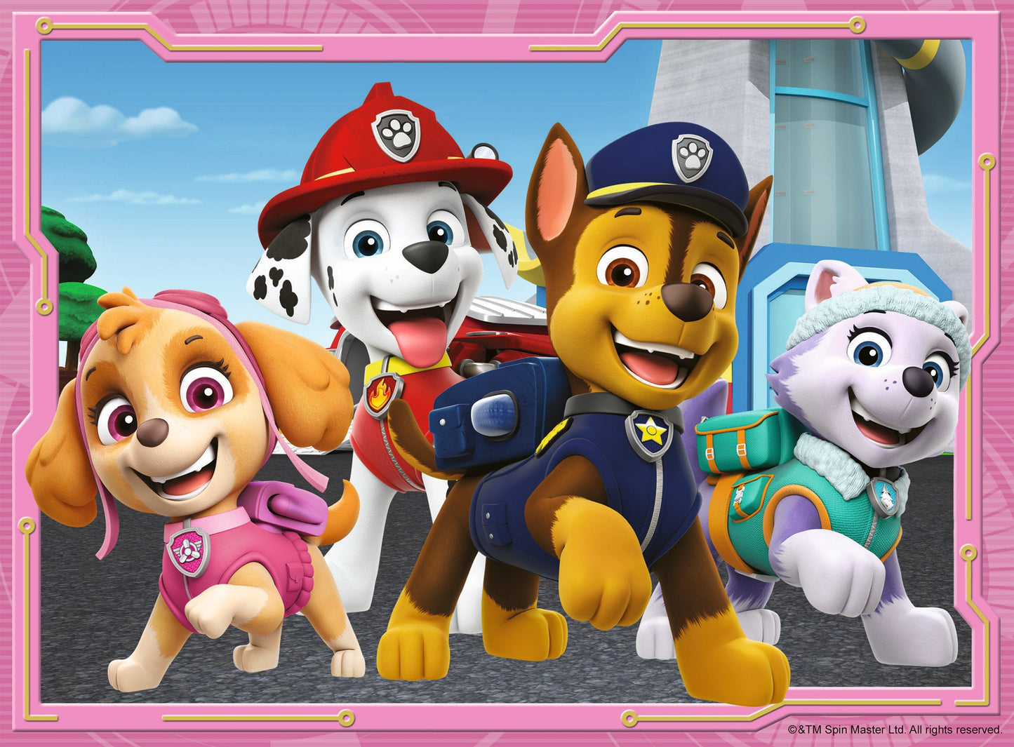 Ravensburger 4 in 1 12-24pc Jigsaw Puzzle Paw Patrol