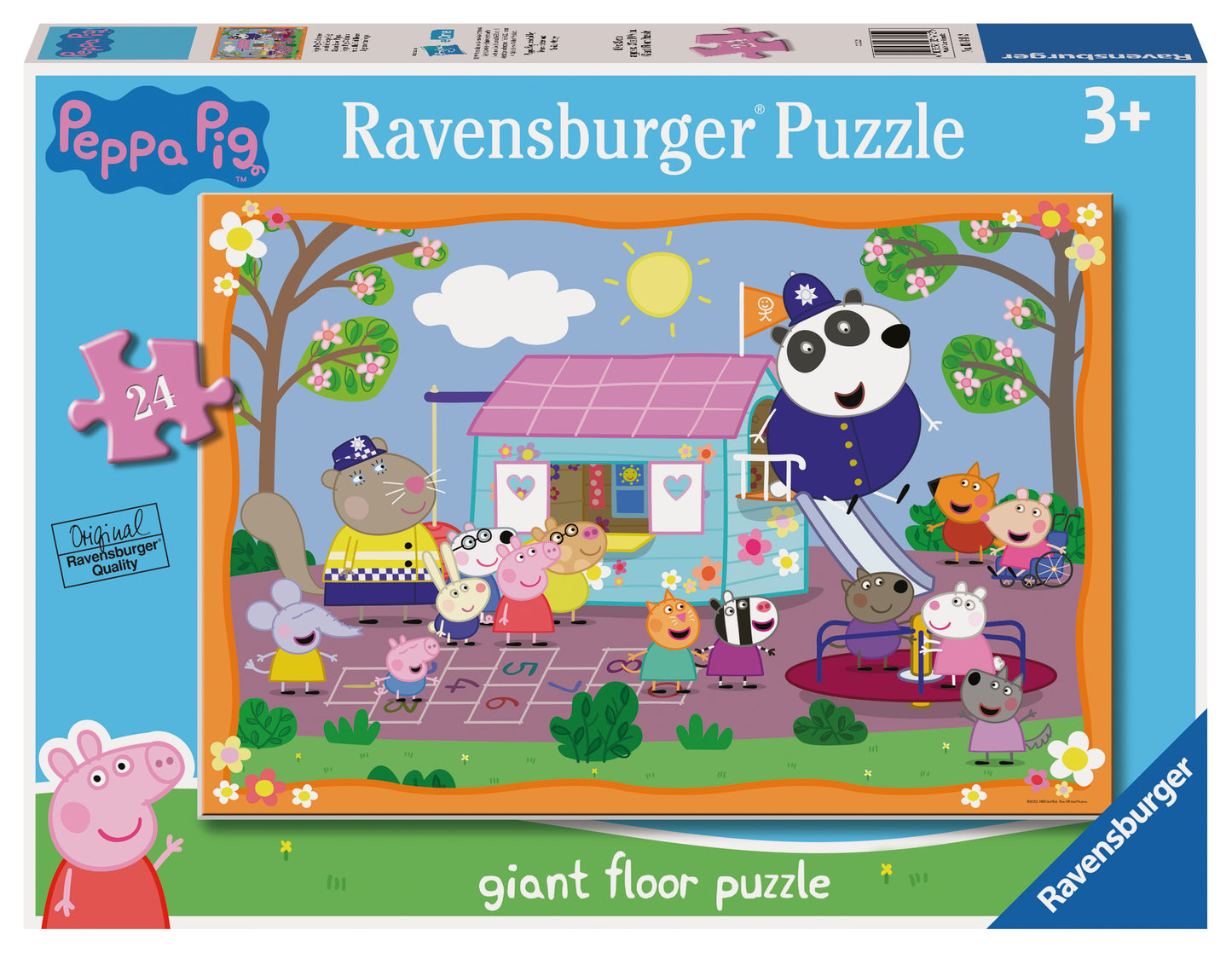 Ravensburger 24pc Peppa Pig Clubhouse Giant Floor Puzzles