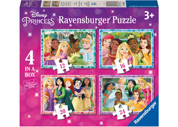 Ravensburger 12/16/20/24pc 4 in a Box Jigsaw Puzzle Be Who You Want To Be