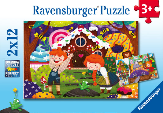 Ravensburger 2x12pc Jigsaw Puzzle Fairy Tales