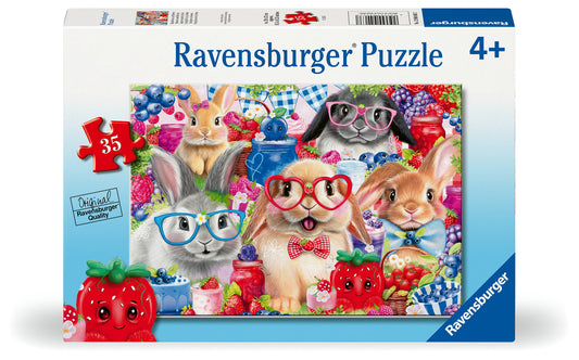 Ravensburger 35pc Jigsaw Puzzle Bunnies And Berries