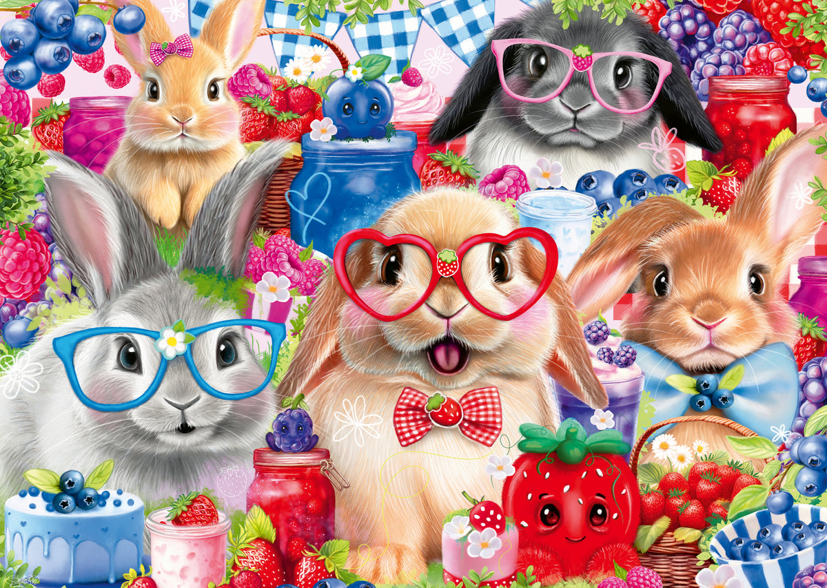 Ravensburger 35pc Jigsaw Puzzle Bunnies And Berries
