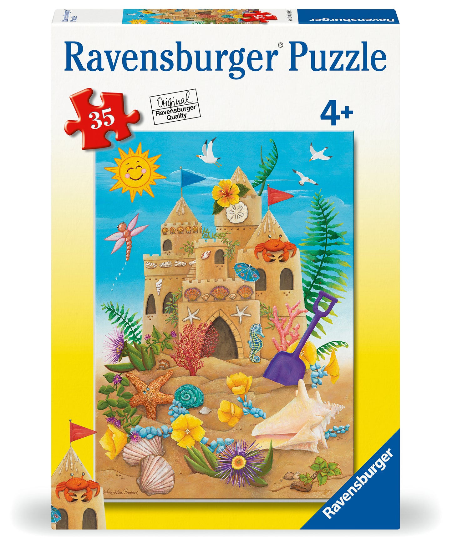 Ravensburger 35pc Jigsaw Puzzle Sunshine Sandcastle