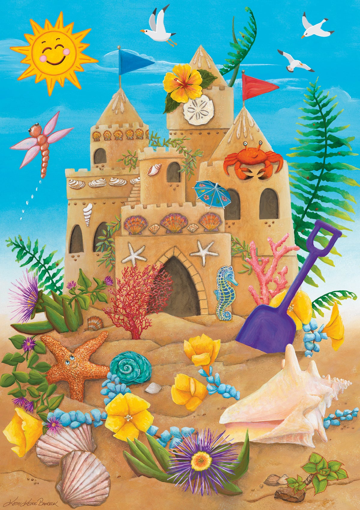 Ravensburger 35pc Jigsaw Puzzle Sunshine Sandcastle