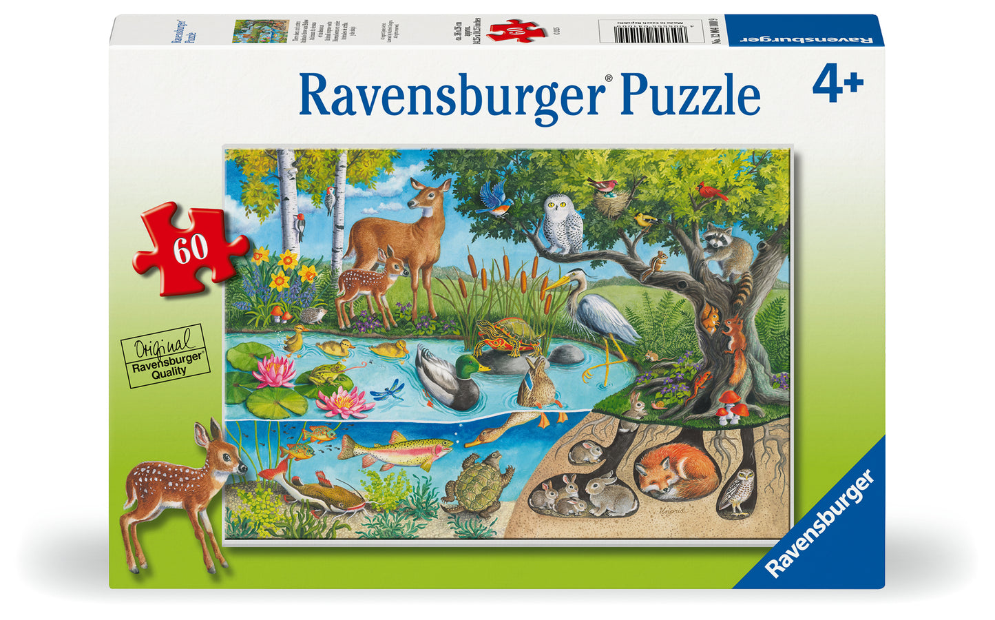 Ravensburger 60pc Jigsaw Puzzle Animals Above and Below