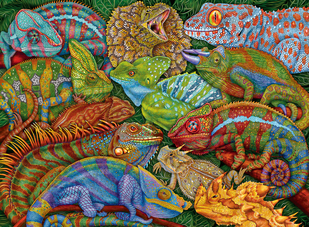 Ravensburger 300pc Jigsaw Puzzle XXL Riveting Reptiles