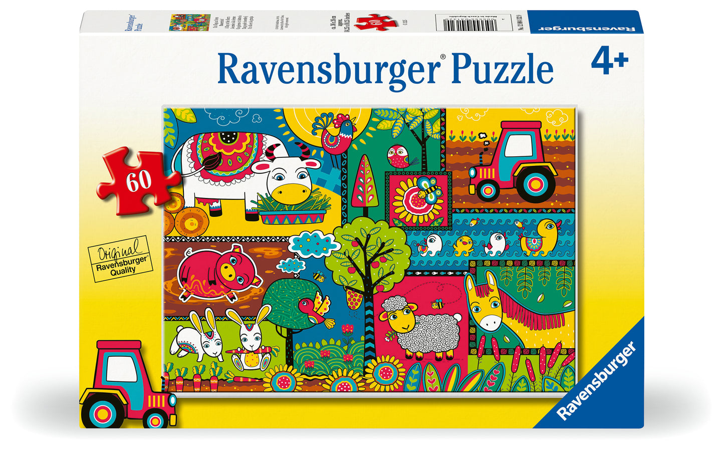Ravensburger 60pc Jigsaw Puzzle A Day at the Farm