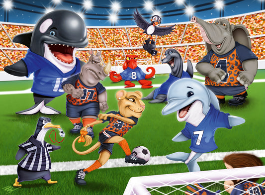 Ravensburger 150pc Jigsaw Puzzle XXL Soccer Field Flair