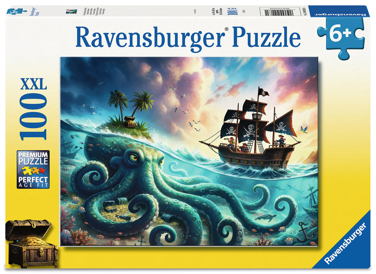 Ravensburger 100pc Jigsaw Puzzle Octopus Treasure