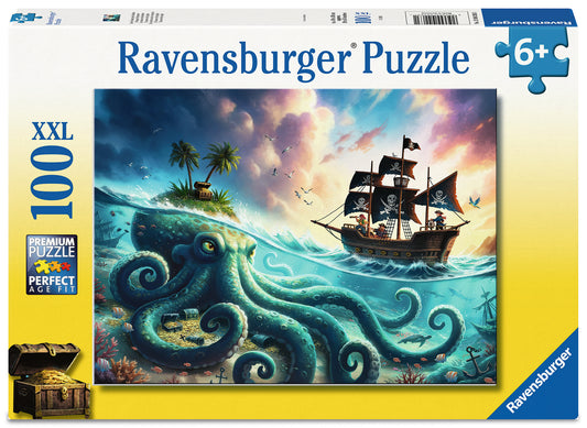 Ravensburger 100pc Jigsaw Puzzle Octopus Treasure