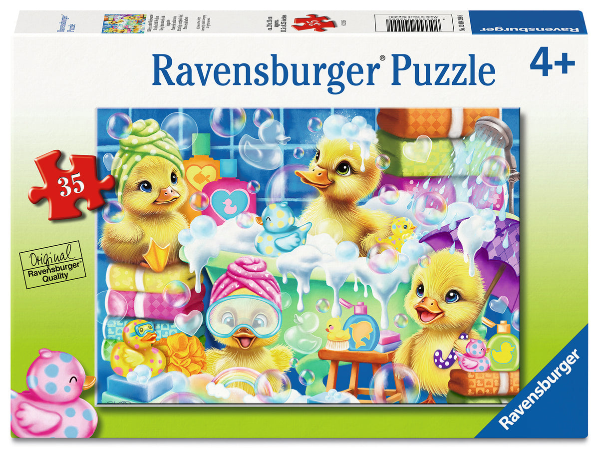 Ravensburger 35pc Jigsaw Puzzle Scrub a Dub Duckies