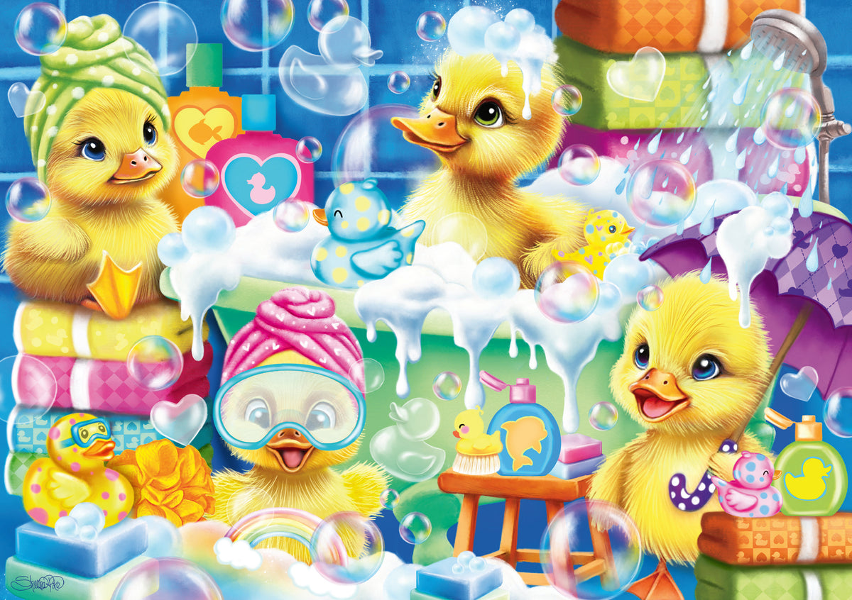 Ravensburger 35pc Jigsaw Puzzle Scrub a Dub Duckies