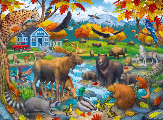 Ravensburger 150pc Jigsaw Puzzle Wildlife Gathering