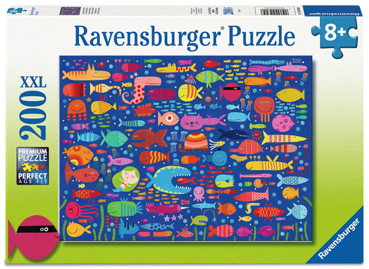 Ravensburger 200pc Jigsaw Puzzle Funny Fish Friends