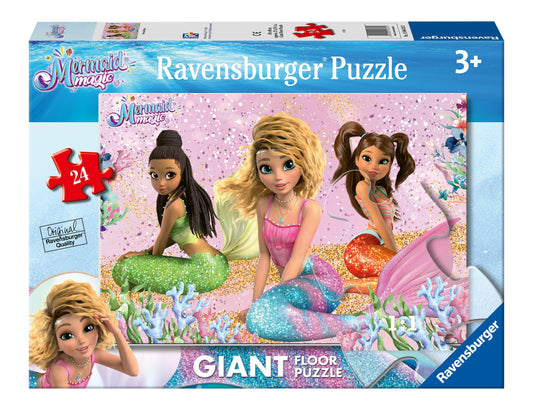 Ravensburger 24pc Giant Floor Jigsaw Puzzle Mermaid Magic