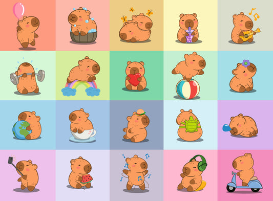 Ravensburger 100pc Jigsaw Puzzle Cute Capybaras