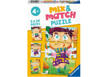 Ravensburger 3x24pc Jigsaw Puzzle Mix & Match Fashion