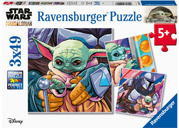 Ravensburger 3x49pc Jigsaw Puzzle Star Wars: Grogu Moments