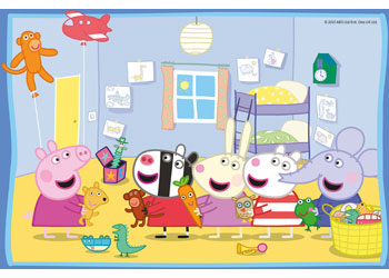 Ravensburger 2x12pc Jigsaw Puzzle Peppa Pig Peppa's Adventures