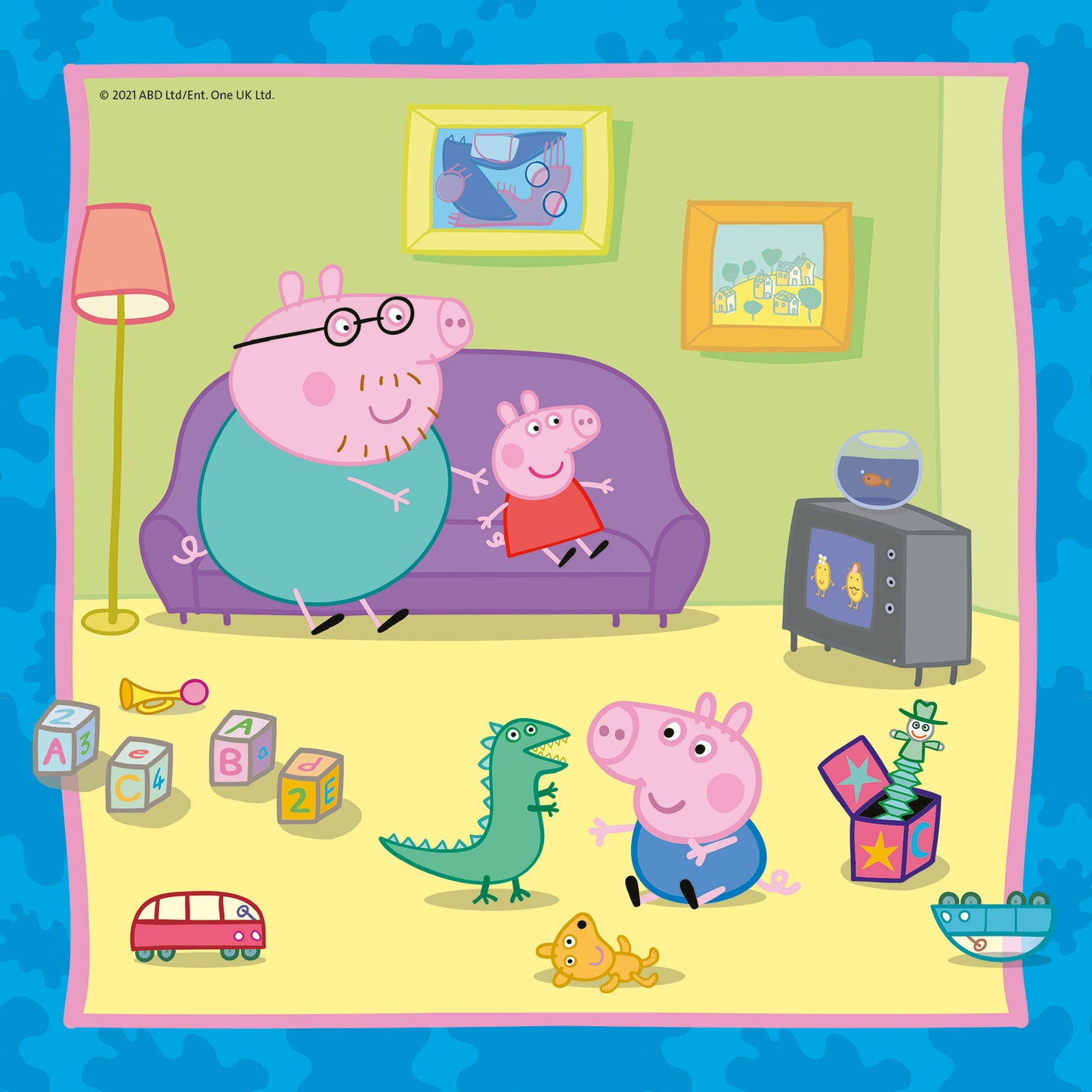 Ravensburger 3x49 Jigsaw Puzzle Peppa's Family & Friends