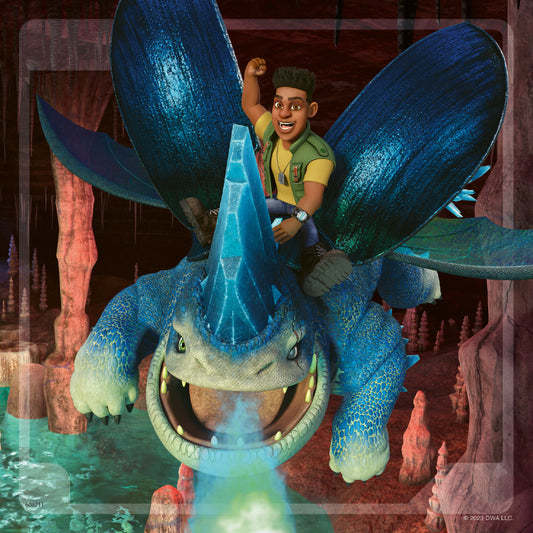 Ravensburger 3x49pc Jigsaw Puzzle DreamWorks Dragons: The Nine Realms
