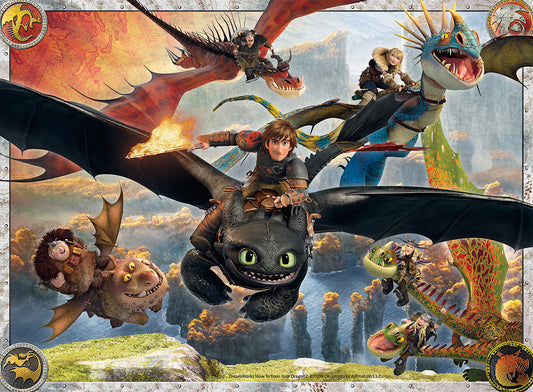 Ravensburger 150pc XXL Jigsaw Puzzle How To Train Your Dragon Easily Tamed Dragons