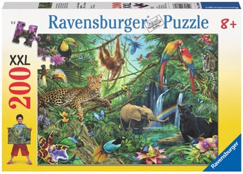 Ravensburger 200pc Jigsaw Puzzle Animals In The Jungle