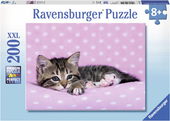 Ravensburger 200pc Jigsaw Puzzle XXL Cat Nap Time